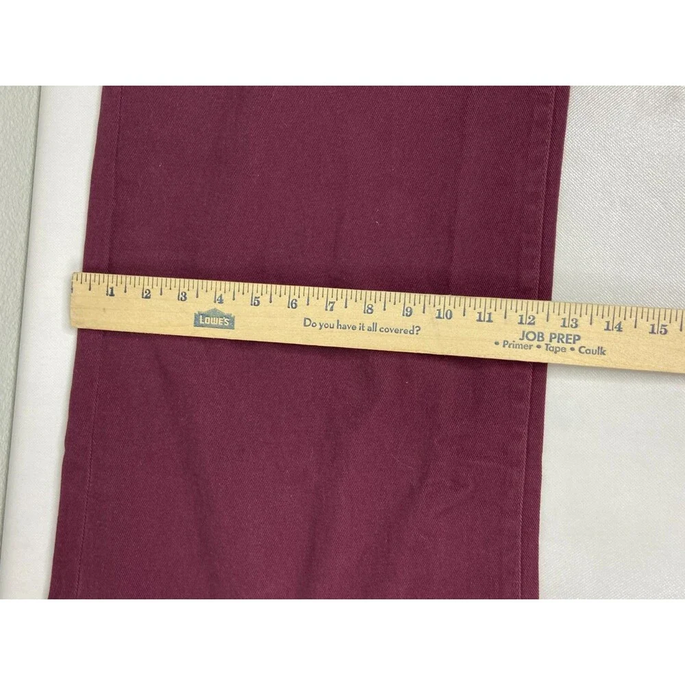No Boundaries Women XXL 20 Burgundy Baggy Jeans No Waist New
